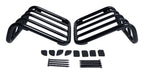 Tail Light Guard 2007-2018 JK Wrangler Black Powder Coated Stainless Steel w/2 Guards And Hardware RT Off Road