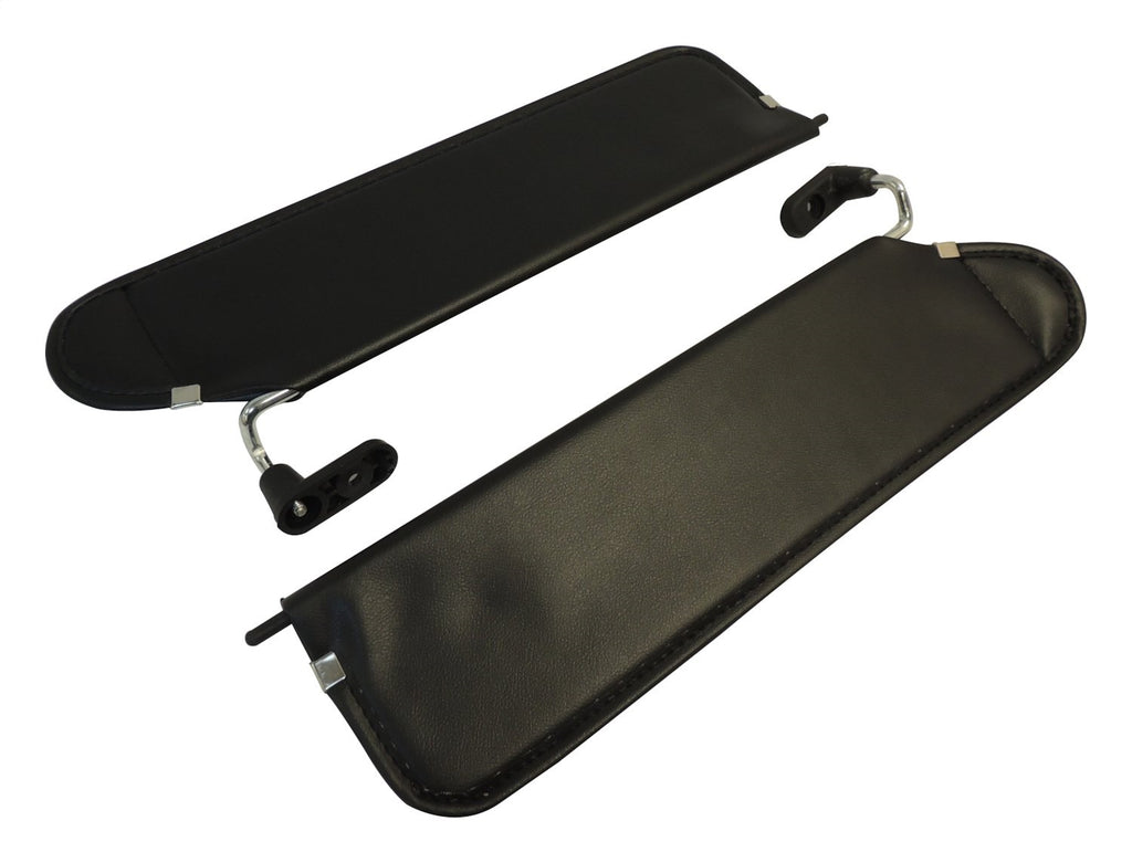 Black Sun Visor Set for 2003-2006 Jeep TJ Wrangler Set of 2 RT Off Road