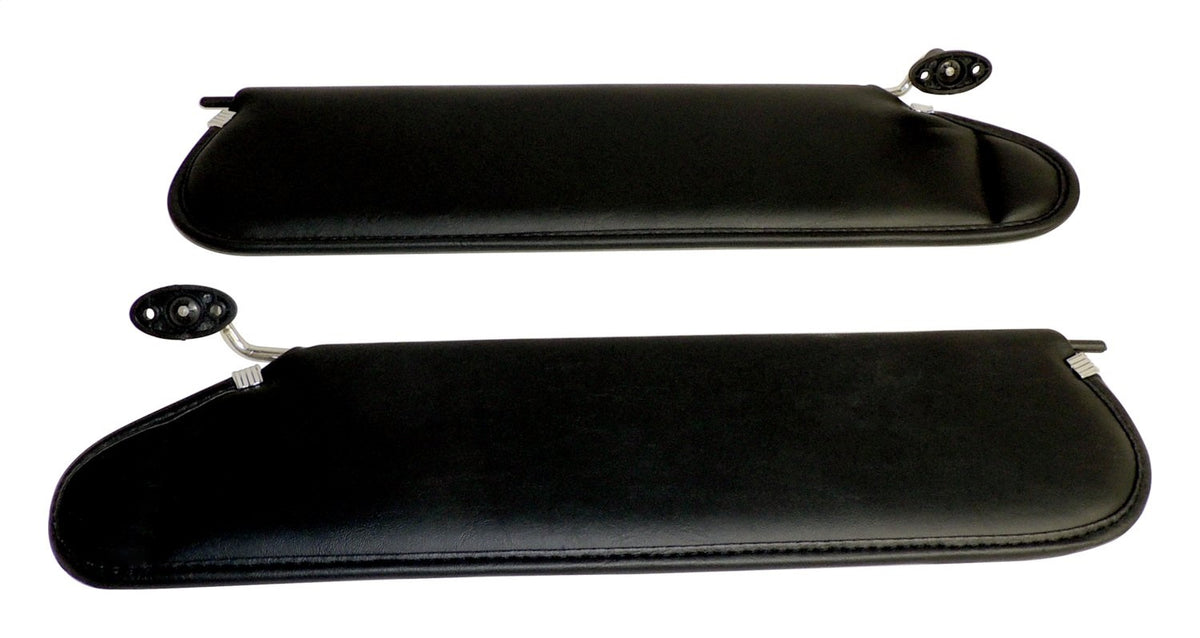Windshield Visor 1997-2002 TJ Wrangler 2 Black Sun Visors RT Off Road