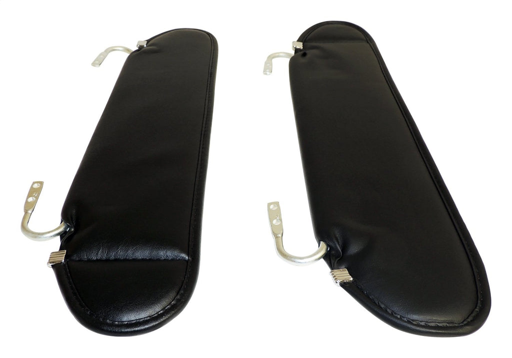 Windshield Visor 1987-1995 YJ Wrangler 2 Black Sun Visors Mounts w/Original Hardware RT Off Road