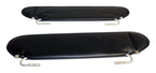 Windshield Visor 1987-1995 YJ Wrangler 2 Black Sun Visors Mounts w/Original Hardware RT Off Road