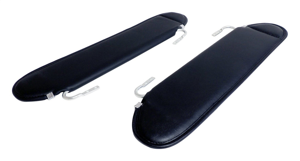 Windshield Visor 1987-1995 YJ Wrangler 2 Black Sun Visors Mounts w/Original Hardware RT Off Road