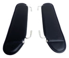 Windshield Visor 1987-1995 YJ Wrangler 2 Black Sun Visors Mounts w/Original Hardware RT Off Road