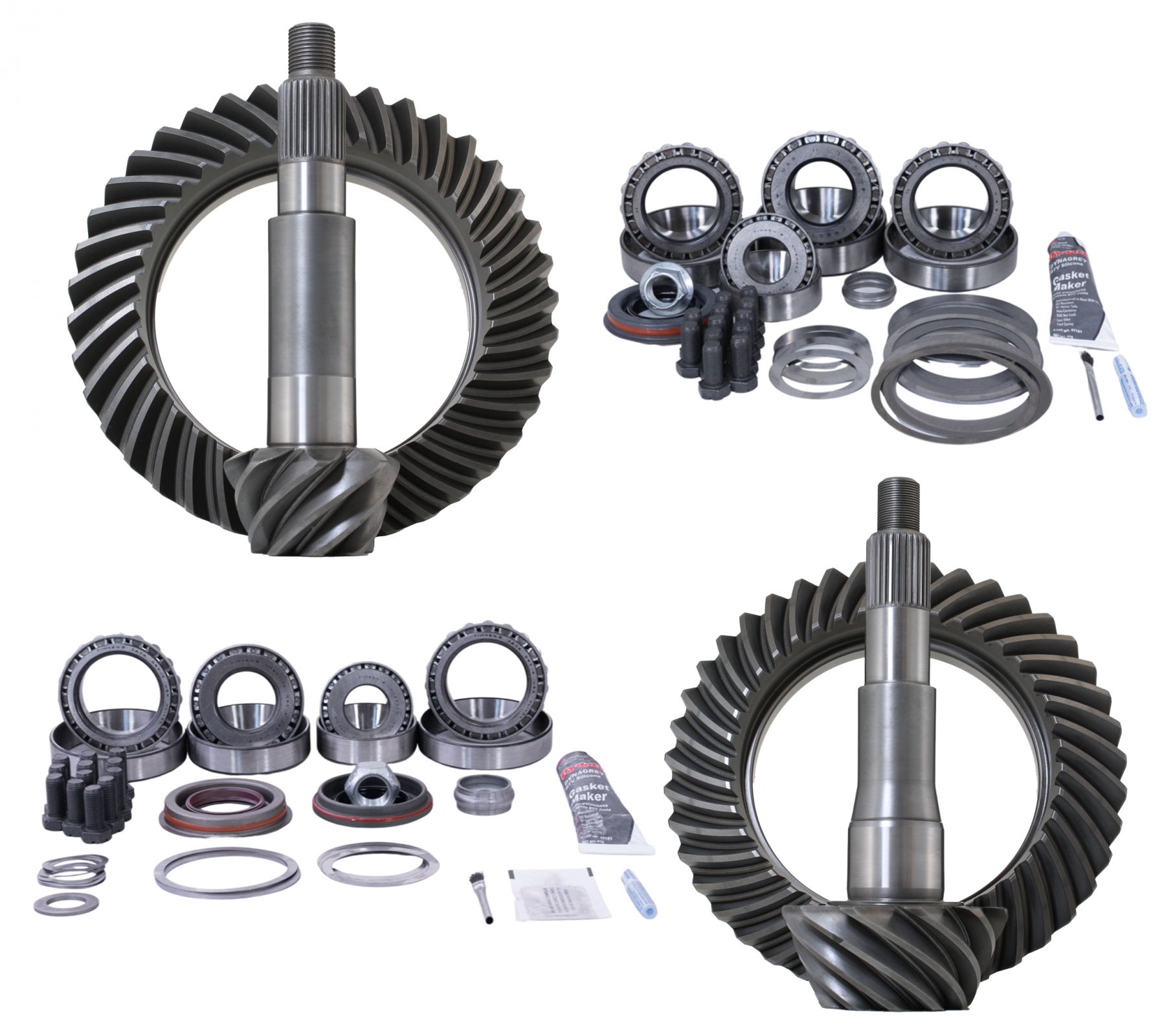 Chevy 1500 2014-18 6.2L 4.10 Ratio GM9.76-GM8.25IFS Gear Package Revolution Gear