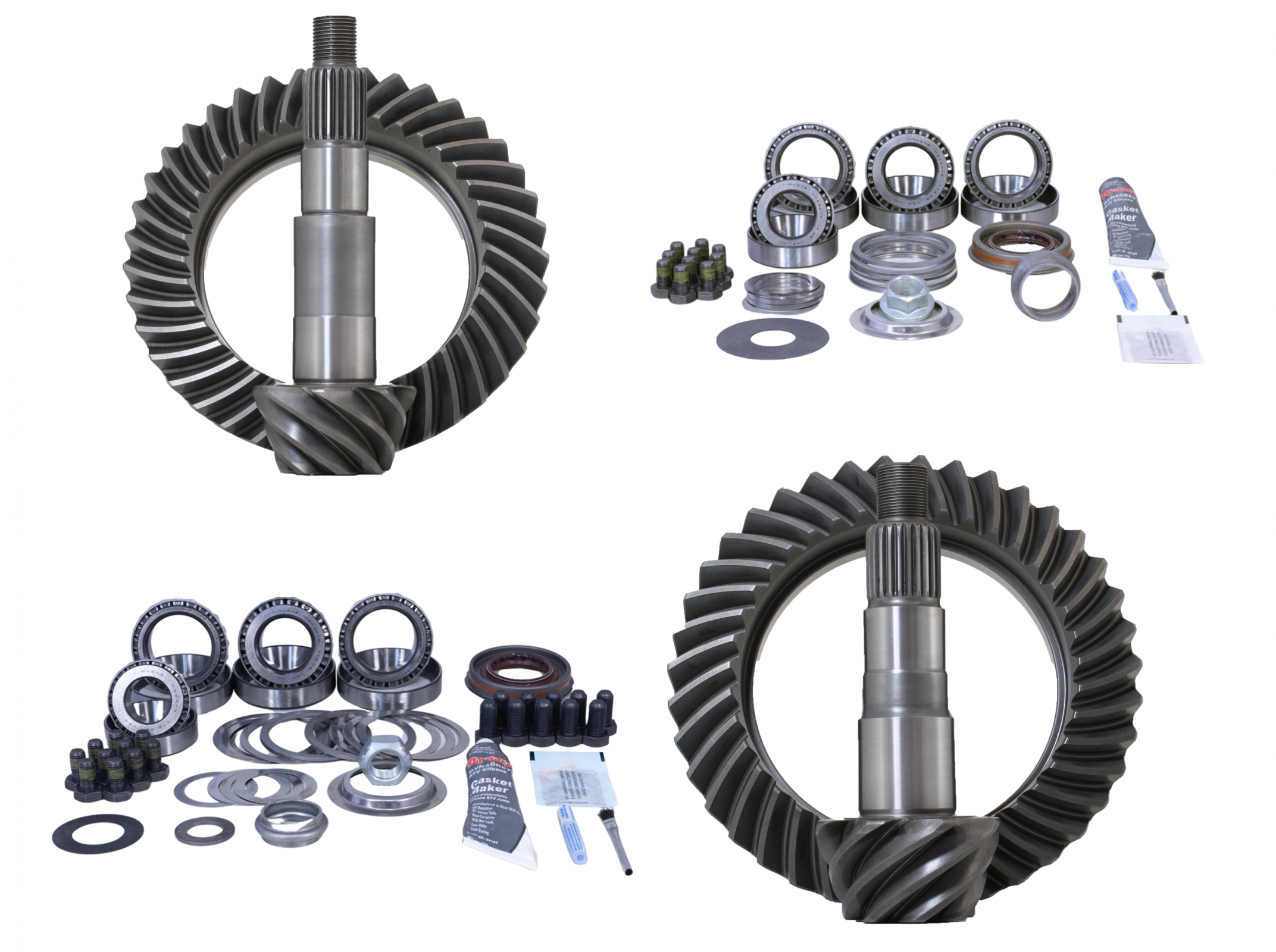 Jeep Wrangler JK Rubicon 4.10 Ratio Timken Bearing Gear Package Revolution Gear