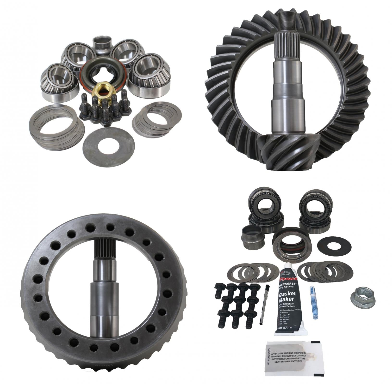 Jeep Wrangler TJ 1996-02 Dana 44 Thick Rear 4.88 Ratio Koyo Bearing Gear Package Revolution Gear