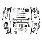 4 Inch Suspension Lift System With ADX 2.0 Remote Reservoir Shocks 97-06 Jeep Wrangler TJ Skyjacker