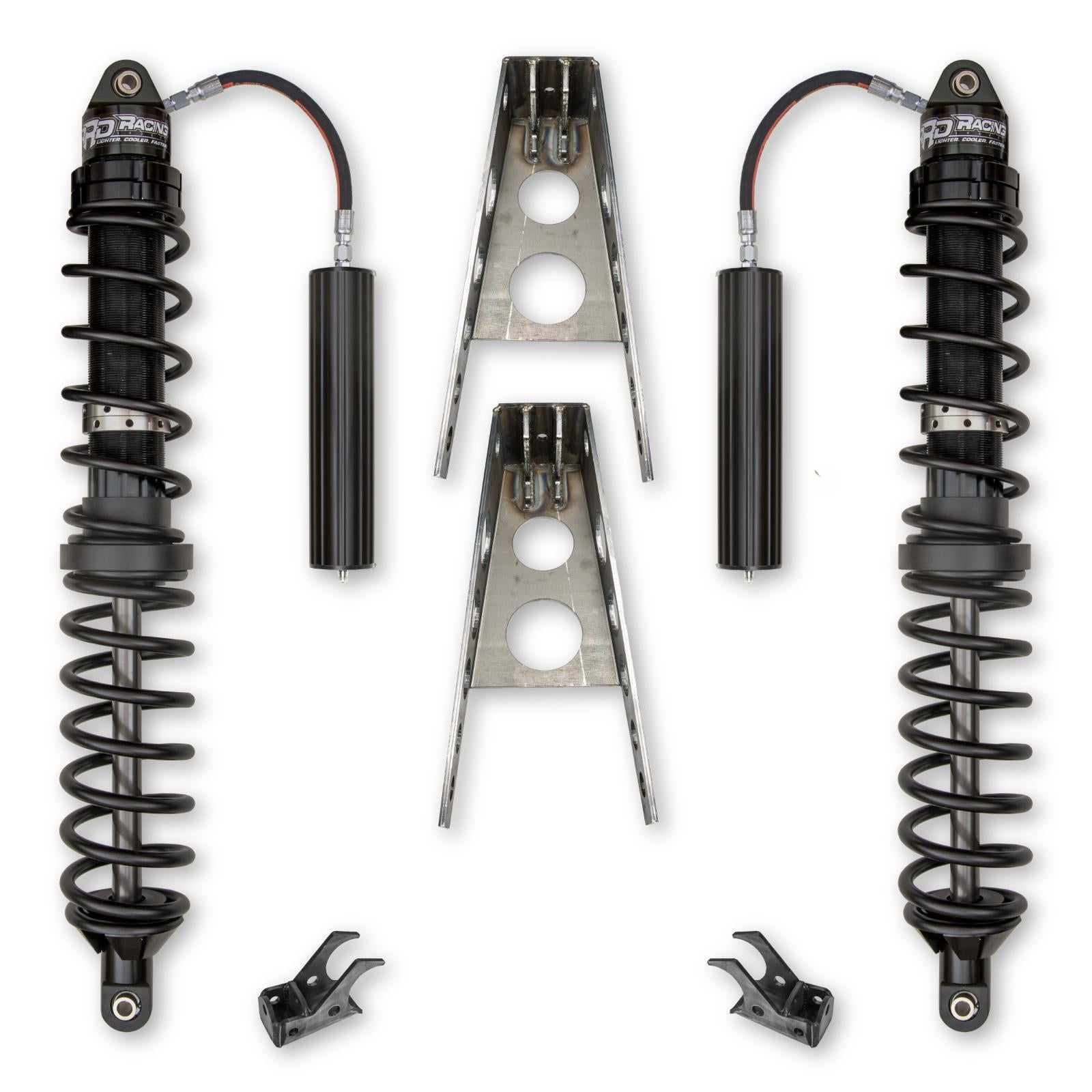 4.5 Inch RR Front Coilover Upgrade For Jeep Wrangler TJ/LJ Requires 65 Inch WMS or Greater Front Axles Rock Krawler