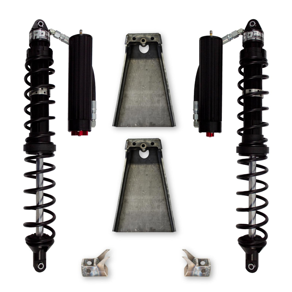 4.5 Inch FCD Rear Coilover Upgrade For Jeep Wrangler TJ/LJ Requires 65 Inch WMS or Greater Front Axles Rock Krawler
