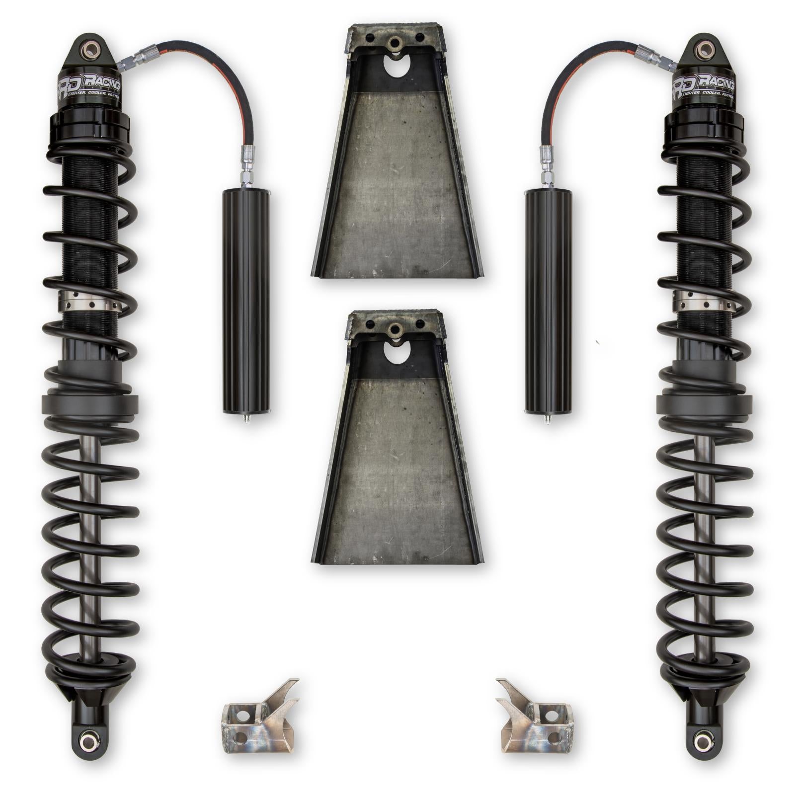 4.5 Inch RR Rear Coilover Upgrade For Jeep Wrangler TJ/LJ Requires 65 Inch WMS or Greater Front Axles Rock Krawler