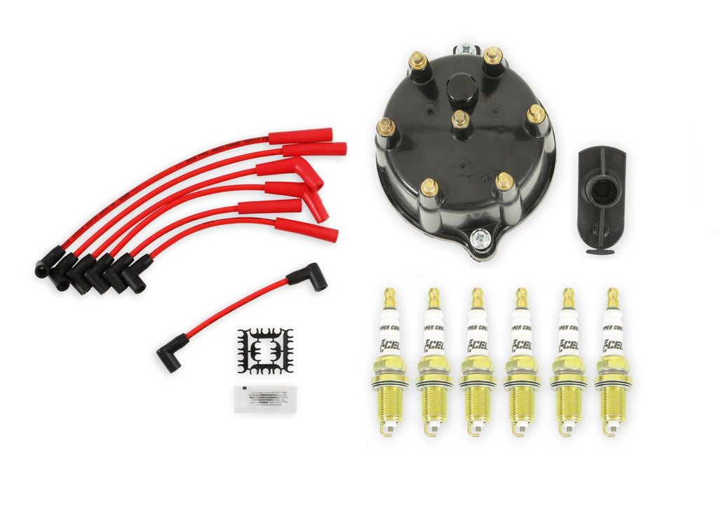 Ignition Tune Up Kit For 1994-99 Jeeps With The 4.0L Inline 6 Cylinder With H.O. Fuel Injection ACCEL