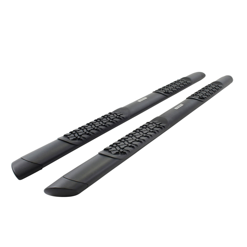 V3 Series Aluminum 5 Inch Elipse Side Steps Boards Only Textured Black 1999-2026 Ford F-250/F-350 2004-2025 Ford F-150 2005-2026 Nissan Frontier 2007-2026 Toyota Tundra 2009-2010 Dodge Ram 1500 Go Rhino