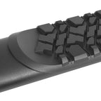 V3 Series Aluminum 5 Inch Elipse Side Steps with Mounting Brackets Textured Black 2021-2025 Ford Bronco 2 door Go Rhino