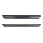 V3 Series Aluminum 5 Inch Elipse Side Steps with Mounting Brackets Textured Black For 2007-2018 Jeep Wrangler JK 2 door Go Rhino