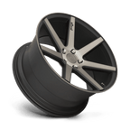 M150 17X8 5X100 MT-BLK-MACH 40MM