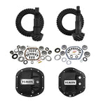 Stage 2 Jeep JK Re-Gear Kit W/Covers For Dana 30/44 5.13 Ratio 24 Spline JK Non-Rubicon D30/D44 Stage 2 Gear Kit Package 5.13 Ratio W/ F&R Covers Yukon Gear