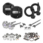 Stage 4 Jeep JK Re-Gear Kit W/Covers & Fr/Rr Axles Dana 30/44 4.11 Ratio JK Non-Rubicon D30/D44 Stage 4 Gear Kit Package 4.11 Ratio F&R Covers & 4340 F&R Axle Kits Yukon Gear