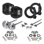 Stage 4 Jeep Jl/Jt Re-Gear Kit W/Covers Fr & Rr Axles Dana 44 3.73 Ratio JL & Jt Rubicon M220 Rear/ M210 Front Stage 4 Gear Kit Package 3.73 F&R Cover & 4340 F&R Axle Kits Yukon Gear