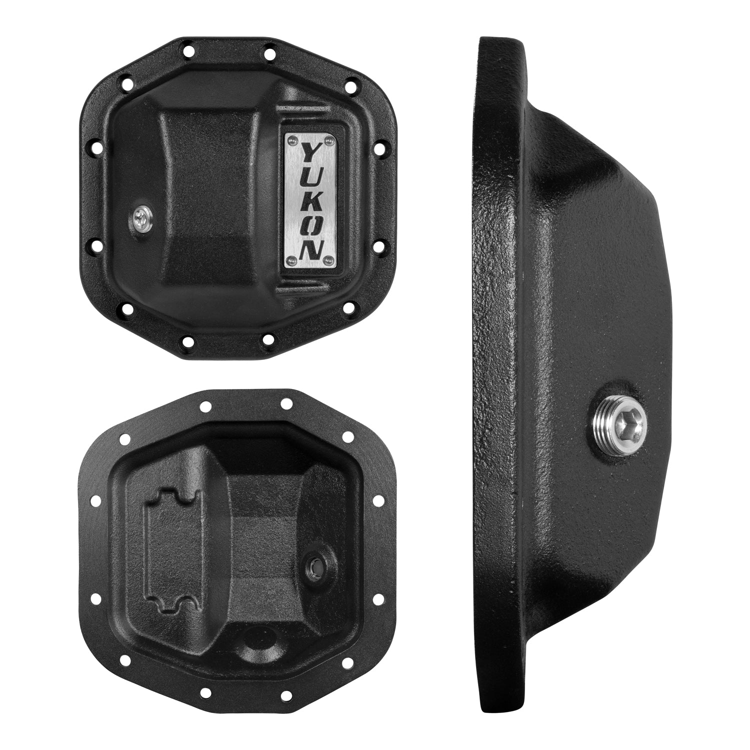 Stage 2 Jeep JL Re-Gear Kit W/Covers For Dana 30/35 4.11 Ratio 24 Spline JL Non-Rubicon M200 Rear/ M186 Front Stage 2 Gear Kit Package 4.11 Ratio W/ F&R Covers Yukon Gear