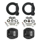 Stage 2 Jeep JL Re-Gear Kit W/Covers Dana 30/35 4.88 Ratio 24 Spline JL Non-Rubicon M200 Rear/ M186 Front Stage 2 Gear Kit Package 4.88 Ratio W/ F&R Covers Yukon Gear