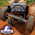 Stage 4 Jeep Re-Gear Kit W/Covers Fr & Rr Axles Dana 30/44 5.13 Ratio JL Non-Rubicon M220 Rear/ M186 Front Stage 4 Gear Kit Package 5.13 F&R Cover & 4340 F&R Axle Kits Yukon Gear