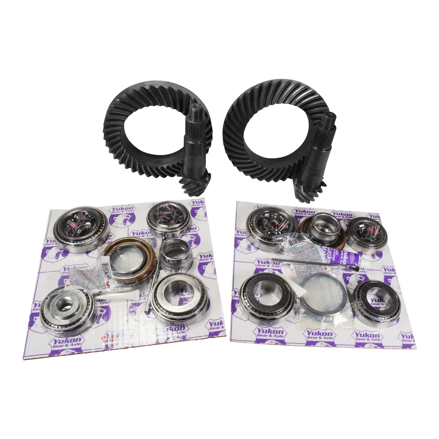 Re-Gear & Install Kit M210 Front/M220 Rear 21-23 Ford Bronco 4.88 Ratio Ford Bronco M220 Rear/ M210 Front 4.88 Ratio Gear & Install Kit Package Yukon Gear