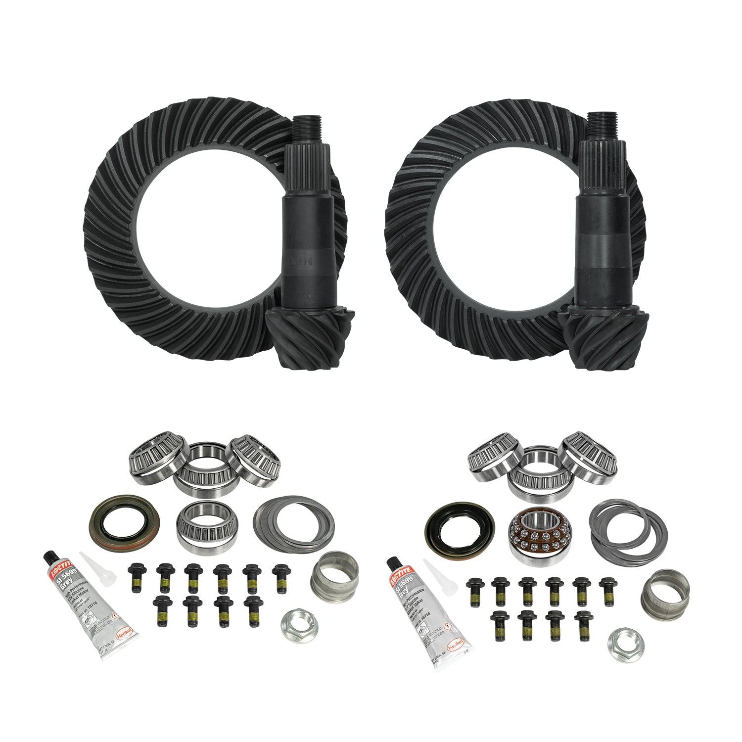 YGK162 - Gear & Axle Differential Ring And Pinion Kit For Ford Bronco & Ranger - 5.13 Ratio Gear & Install Kit Package [Fits 2019-2023 Models] Yukon Gear