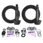 Ring & Pinion Gear Kit Package Front & Rear With Install Kits - Toyota 8.4/8 Inch IFS Toyota 05-15 Tacoma (8.4/8 Inch ifs) 4.30 Ratio Gear Package (Fits 3.91 & Up Front Case) Yukon Gear