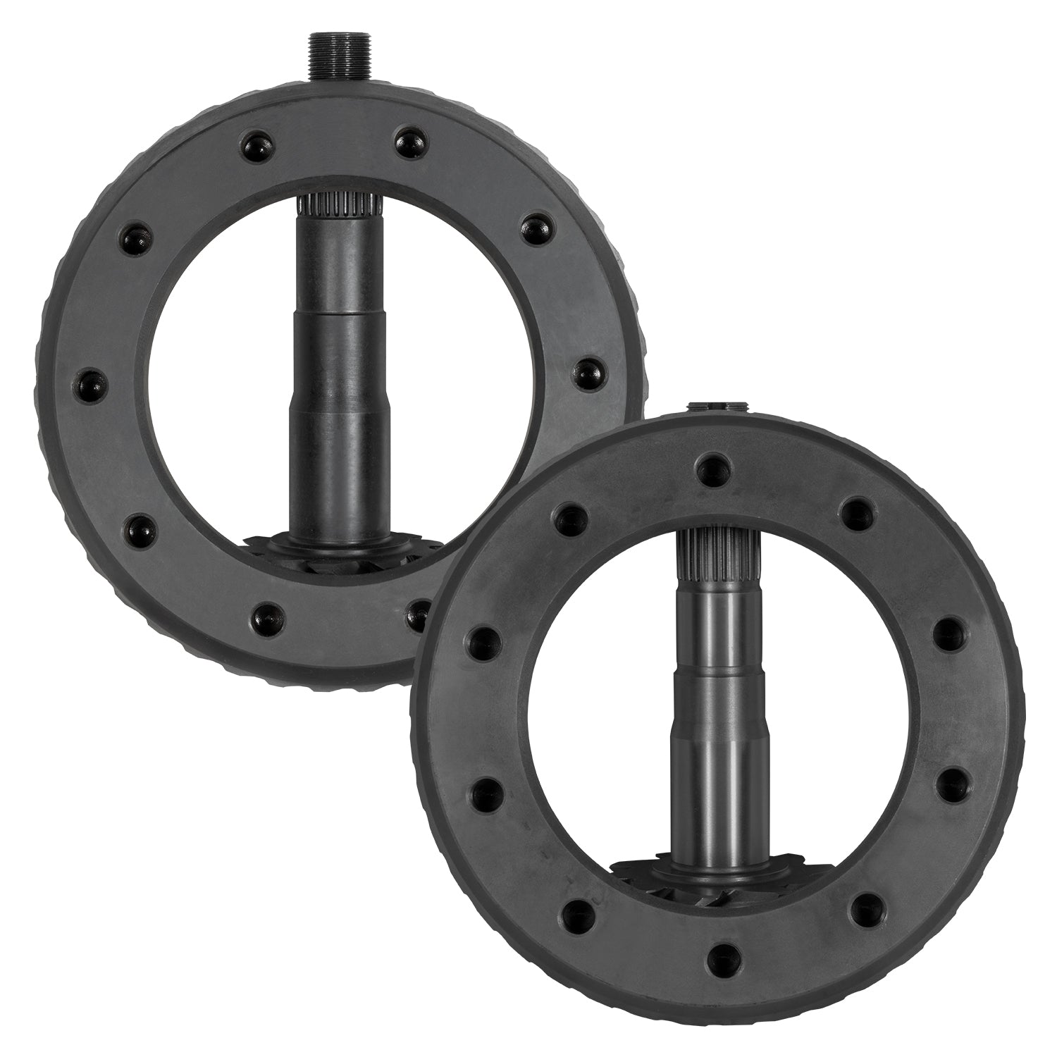 Ring & Pinion Gear Kit Package Front & Rear With Install Kits - Toyota 8 Inch /8 Inch IFS Toyota 05-15 Tacoma 07-09 Fj W/ Locker (8 Inch /8 Inch ) 4.56 Ratio Gear Package (Fits 3.91& Up Front Case) Yukon Gear