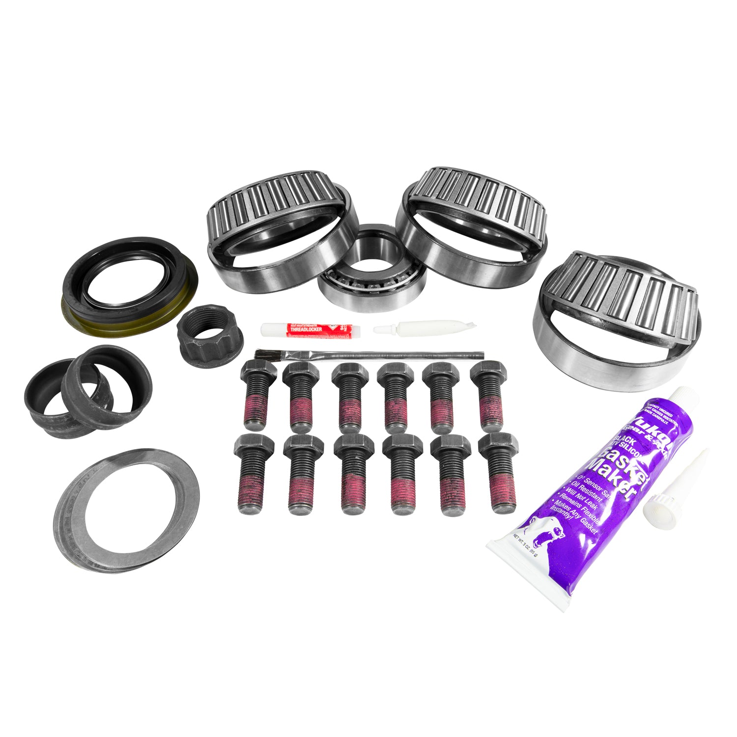 Master Overhaul Kit For AAM 11.5 Inch Rear Differential AAM 11.5 Inch Rear Master Bearing Kit 2019+ (2.267 Inch Head Bearing Id) Yukon Gear