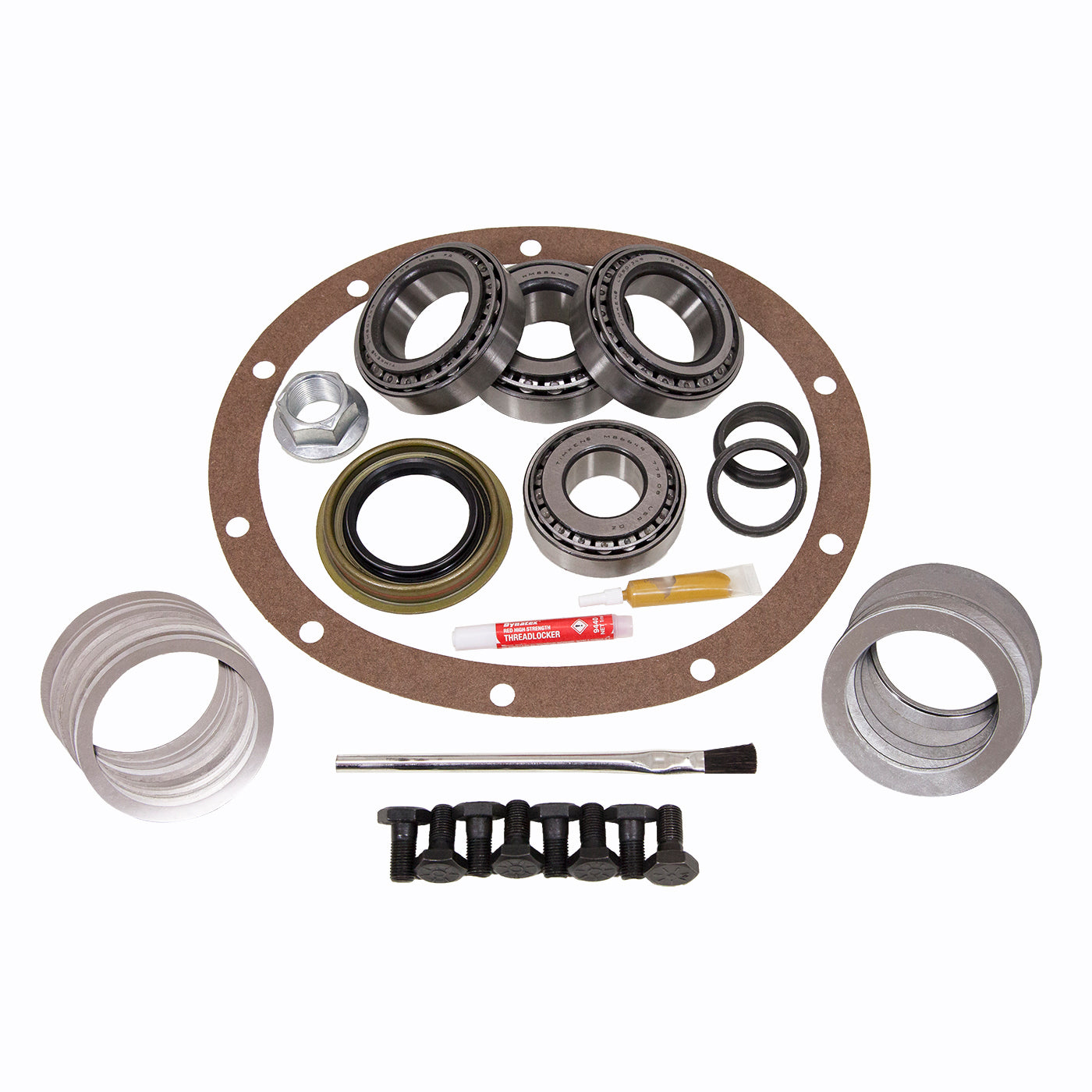 Master Overhaul Kit For Model 35 Differential W/30 Spline Upgraded Axles M35 (30 Spline Super) Master Overhaul Kit W/Carrier Shim Yukon Gear