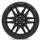 BRAPC 17X8.5 6X135 M-BLK -18MM