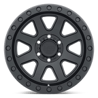 BRBKR 17X8.5 6X120 M-BLK 0MM