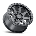 BRBKR 17X8.5 5X4.5 M-BLK -18MM