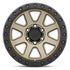 BRBKR 18X9 5X5.0 M-BRNZ-BLK-LP -18MM