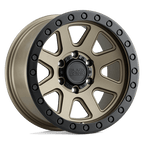 BRBKR 17X8.5 5X5.0 M-BRNZ-BLK-LP -18MM