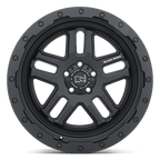 BRBTW 17X8 5X5.0 TXT-M-BLK 30MM