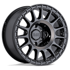 BRSND 17X8.5 5X5.0 SGL-BLK-MCH-DDT-RG -22MM