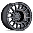 BRSND 17X8 5X4.5 SGL-BLK-MCH-DDT-RG 35MM