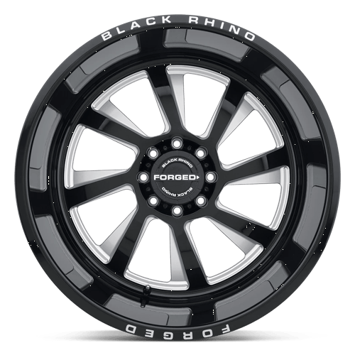 BRBLR 24X14 8X170 G-BLK-MILL -76MM