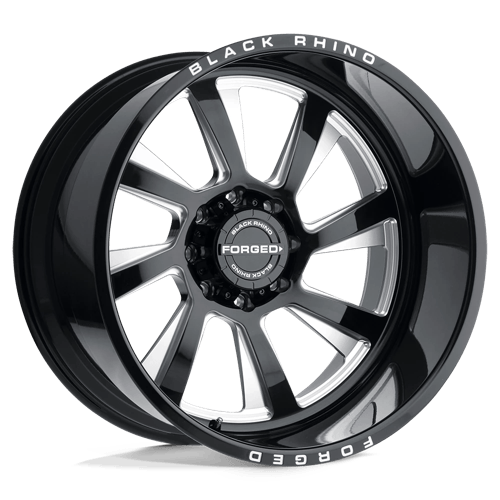 BRBLR 22X14 8X170 G-BLK-MILL -76MM