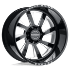 BRBLR 22X14 8X170 G-BLK-MILL -76MM