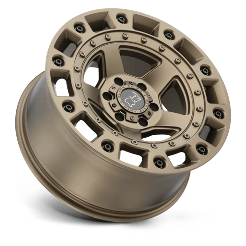 BRCNC 17X9.5 5X5.5 BRNZ-BLKBLTS 0MM