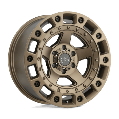 BRCNC 17X9.5 6X135 BRNZ-BLKBLTS 12MM