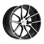 CRCRD 18X9 5X4.75 G-BLK MIR-FC 50MM