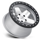 BRCRL 17X8.5 6X5.5 SLVR-MIR-BLK-LP -32MM