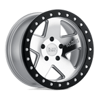 BRCRL 17X8.5 5X4.5 SLVR-MIR-BLK-LP -32MM