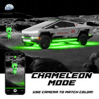 XK Glow Tesla Cybertruck XKMax LED Underglow Light Kit w/ RGBW Chasing Lights