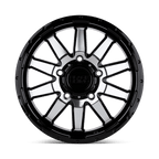 BRECN 17X7.5 6X5.5 G-BLK-MIR 45MM