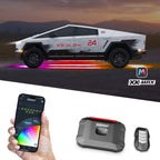 XK Glow Tesla Cybertruck XKMax LED Underglow Light Kit w/ RGBW Chasing Lights
